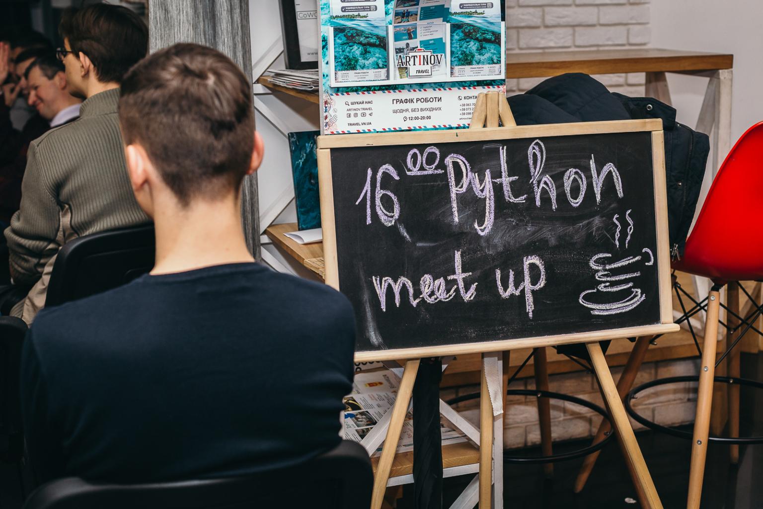Python live coding session in Vinnytsia